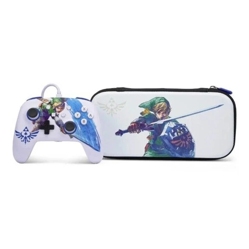 NEW Enhanced Wired Controller & Slim Case for Nintendo Switch — Zelda Sword